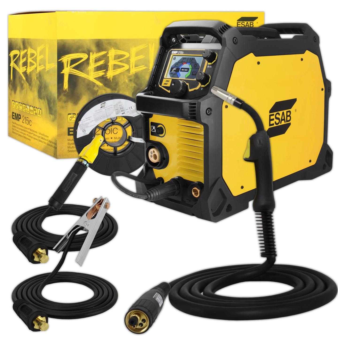 ESAB Rebel EMP 215ic Poste à souder - Le Comptoir du Soudeur