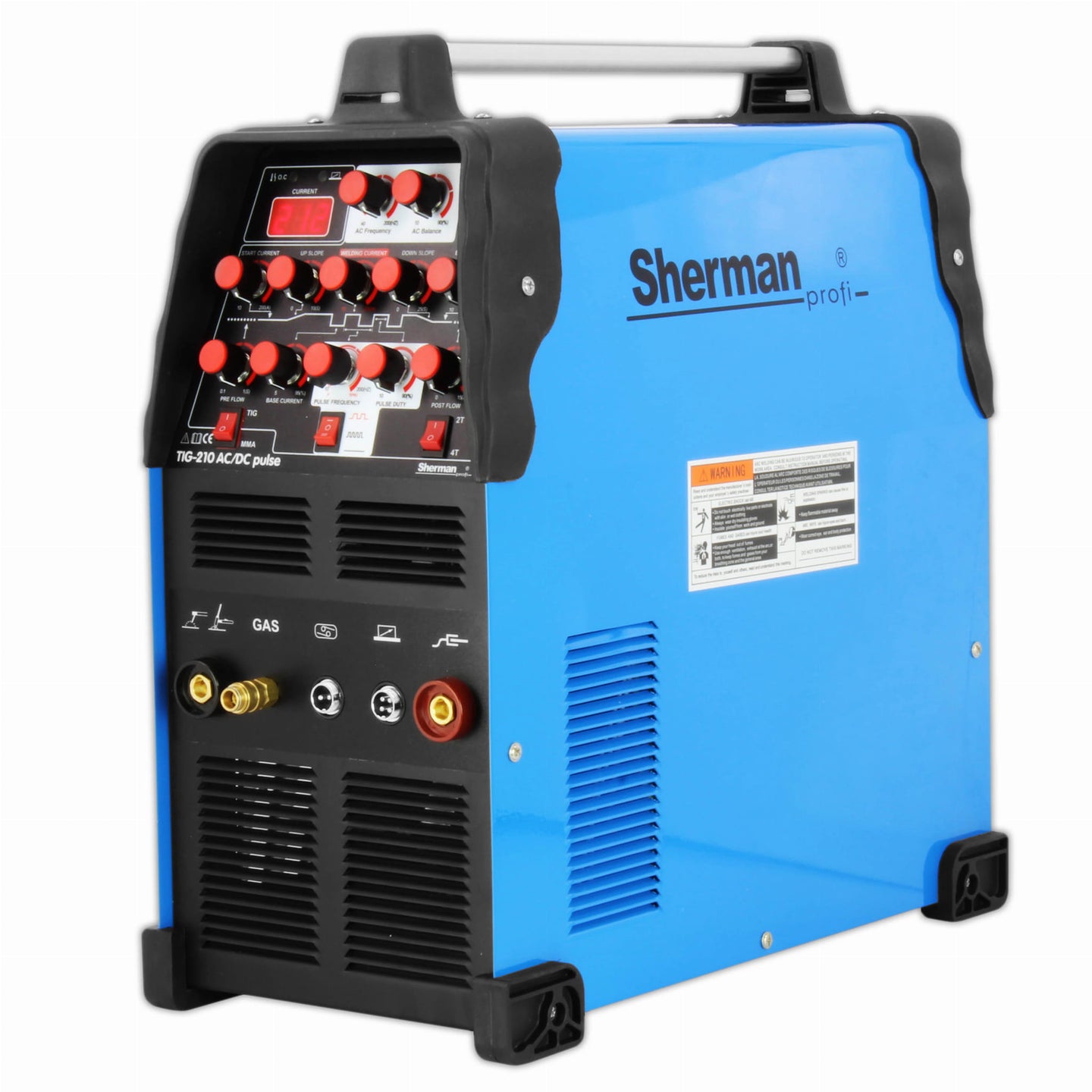 Sherman TIG 210 AC/DC pulse Poste à souder - Le Comptoir du Soudeur