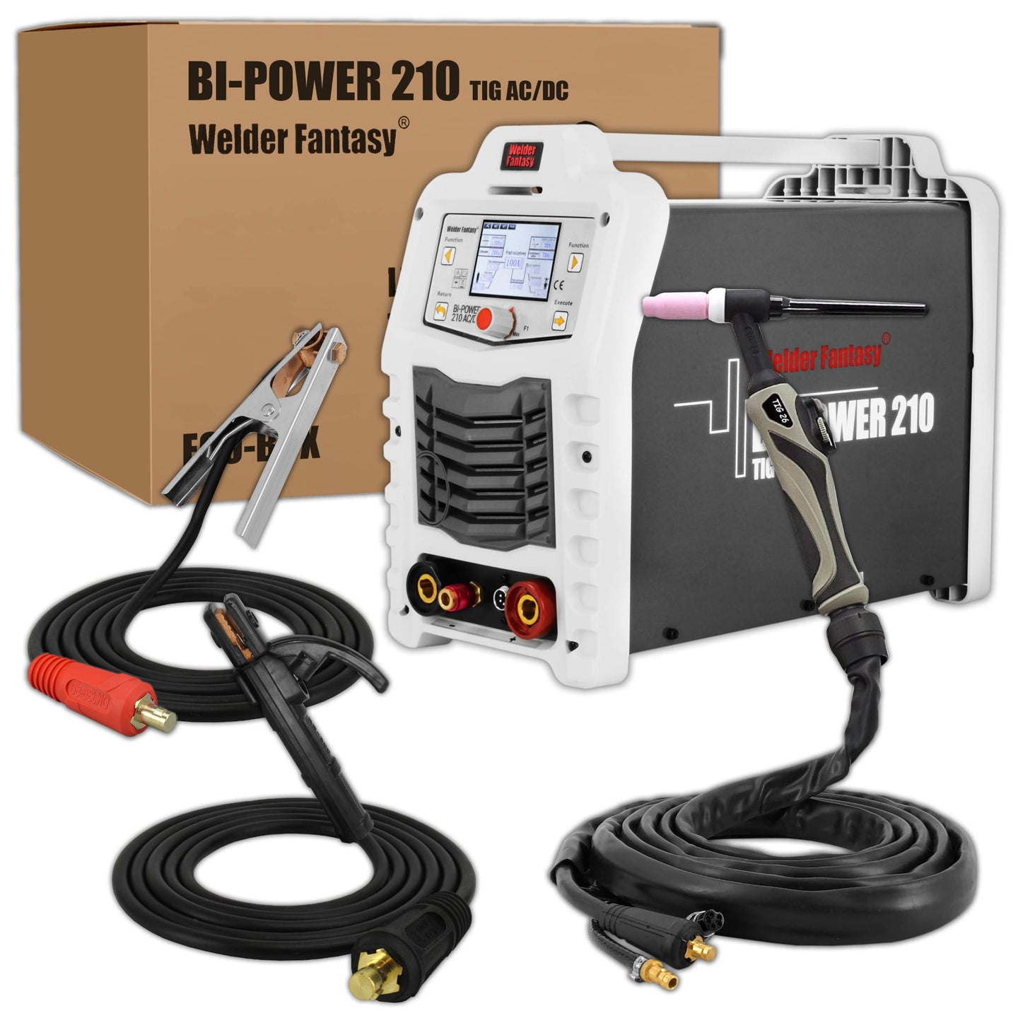Welder Fantasy Bi-POWER 210 AC/DC TIG - Le Comptoir du Soudeur