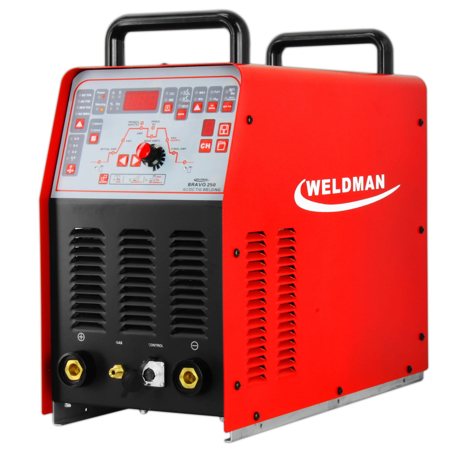 Weldman BRAVO TIG 250 AC/DC HF PULS - Le Comptoir du Soudeur