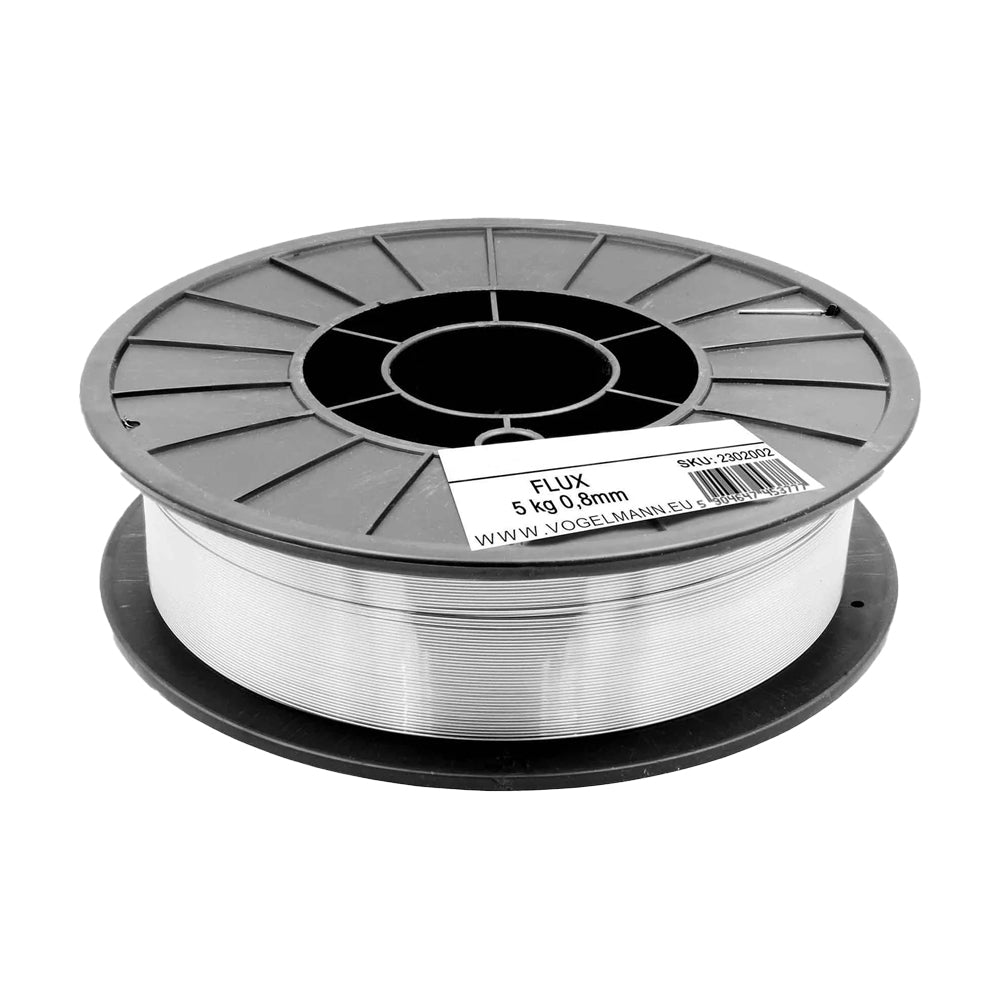 Fil fourré Acier E71T-GS - La bobine de 5 kg avec entraxe de fixation de 55 mm - ø 0.8 à 1.0 mm - Le Comptoir du Soudeur