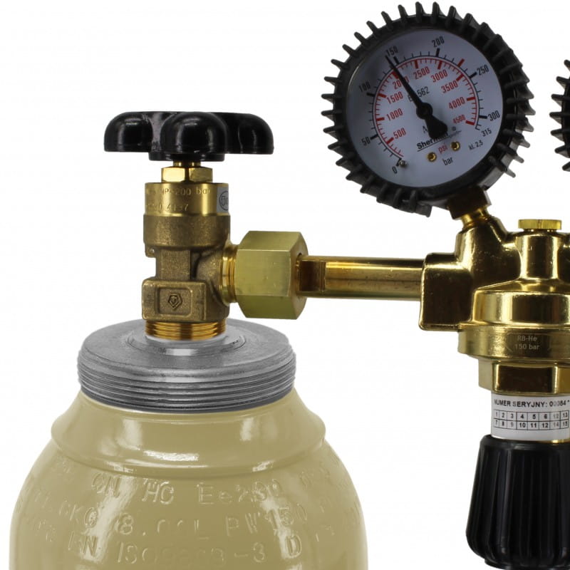Bouteille Gaz de soudure pleine Hélium Sans Contrat B10, 2,0m³