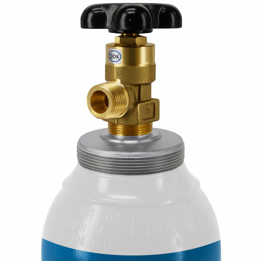 Bouteille Gaz de soudure pleine Oxygène technique Sans Contrat B08, 1,6m³