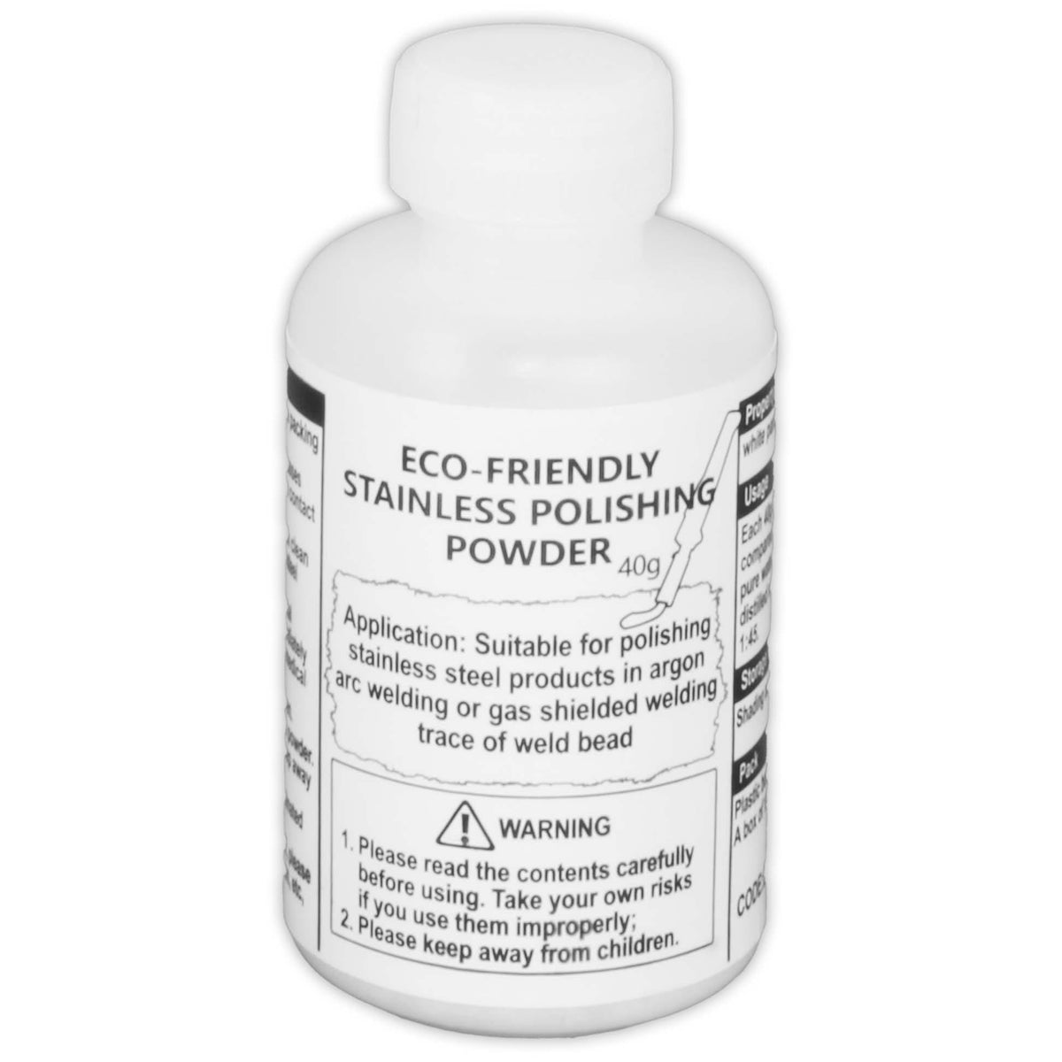 Poudre de nettoyage de soudure 40g Sherman WBC-100 Cleaner - Le Comptoir du Soudeur