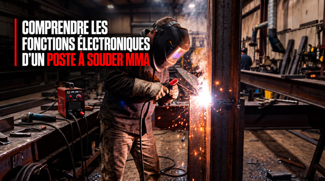 Comprendre les fonctions électroniques d’un poste à souder MMA – Guide complet
