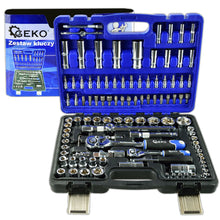 GEKO Jeu de clés à douille et torx 108 él. VRC - Le Comptoir du Soudeur