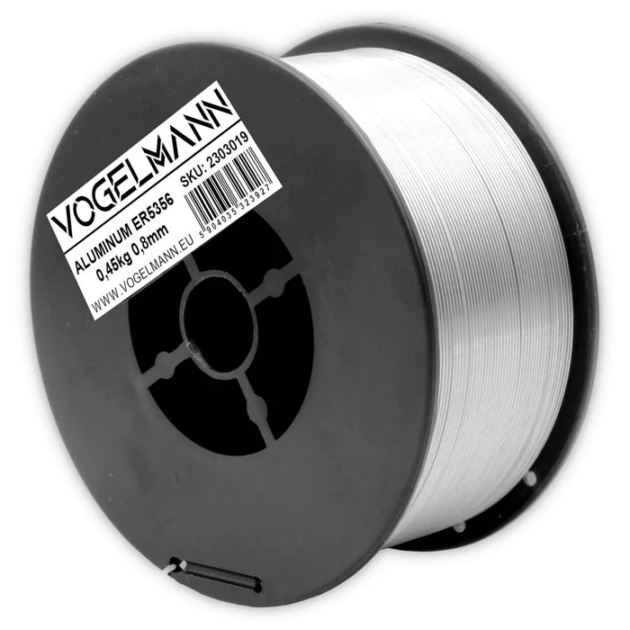 Fil à souder en aluminium 0,45kg ER5356 AlMg5 Vogelmann - Le Comptoir du Soudeur