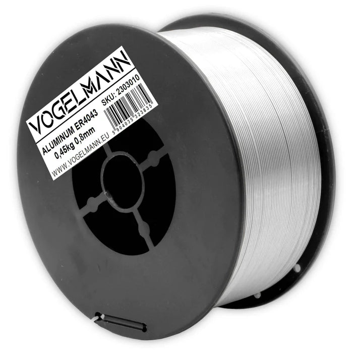 Fil à souder en aluminium 0,45kg ER4043 AlSi5 Vogelmann - Le Comptoir du Soudeur