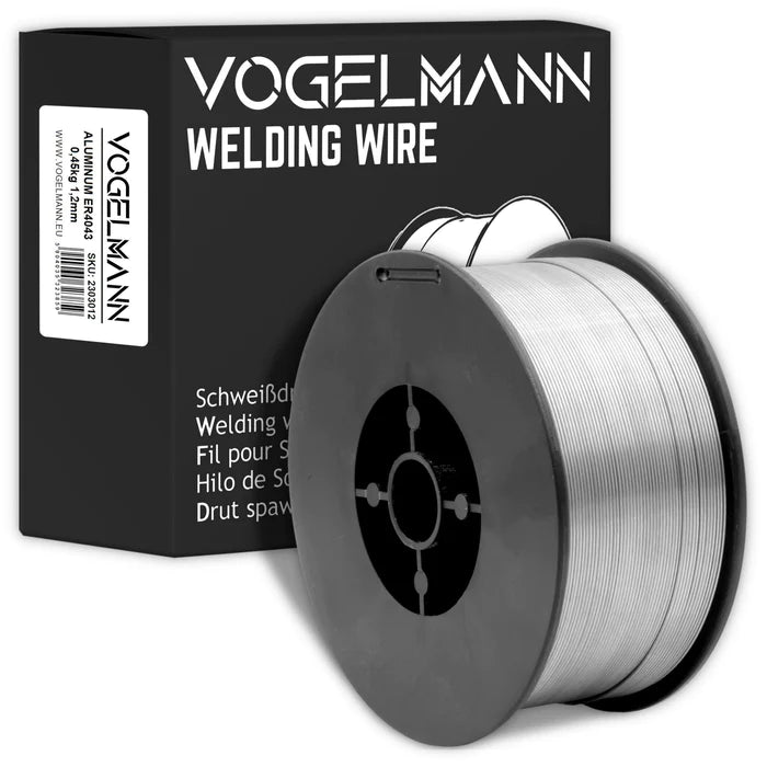 Fil à souder en aluminium 0,45kg ER4043 AlSi5 Vogelmann - Le Comptoir du Soudeur