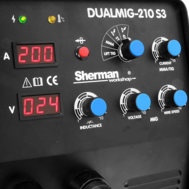 Sherman DualMIG 210 S3 Poste à souder - Le Comptoir du Soudeur