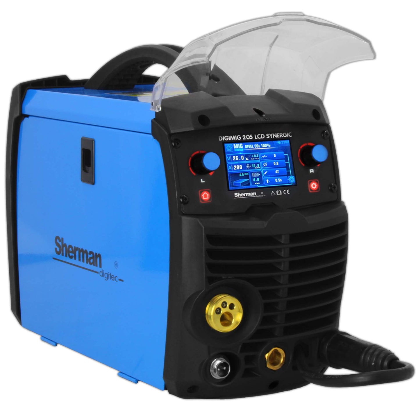 SHERMAN DIGIMIG 205 LCD SYNERGIC - Le Comptoir du Soudeur
