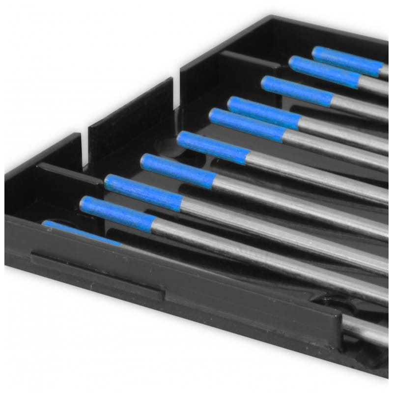 Électrodes tungstène sans thorium 150 mm - Boîte de 10 pièces