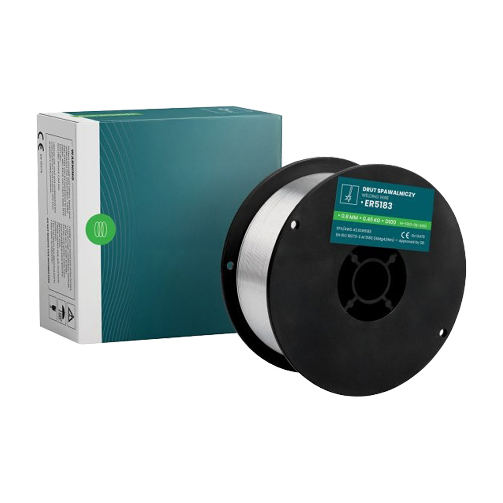 Fil Aluminium AIMg5 - La bobine de 0.45 kg avec entraxe de fixation de 55 mm - ø 0.8 à 1.2 mm