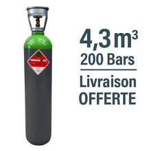 Bouteille Gaz de soudure Argon CO2 Sans Contrat B20 4,3m³ - Rechargeable Livraison Offerte - Le Comptoir du Soudeur