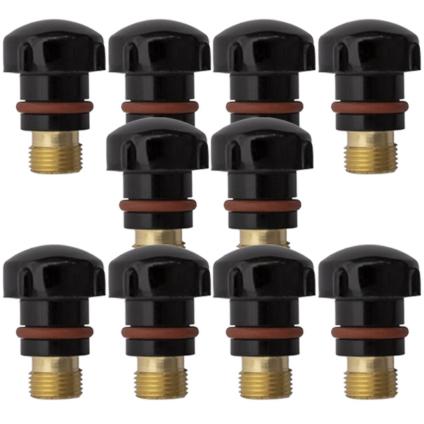 Bouchon court pour torche TIG SR 17/18/26 - Lot de 10 pièces