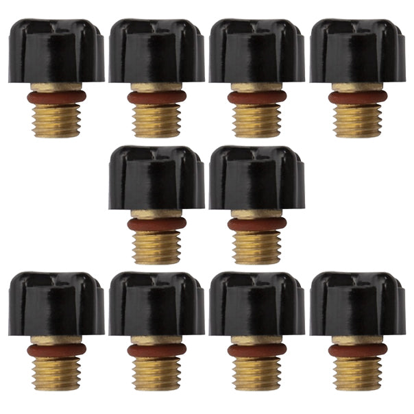 Bouchon court pour torche TIG SR 9/20 - Lot de 10 pièces