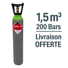 Bouteille Gaz de soudure Argon CO2 Sans Contrat B08, 1.5m³ - Rechargeable Livraison Offerte - Le Comptoir du Soudeur