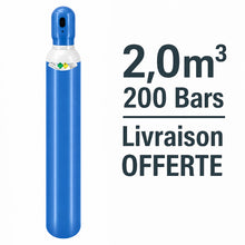 Bouteille Gaz de soudure Oxygène technique Sans Contrat B10, 2,0m³