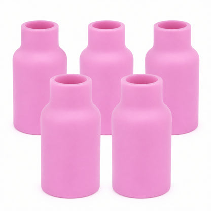 Buse céramique Lens #8 pour torche TIG SR-17/18/26 - L 42mm - ø 12,5mm - Lot de 5 pièces