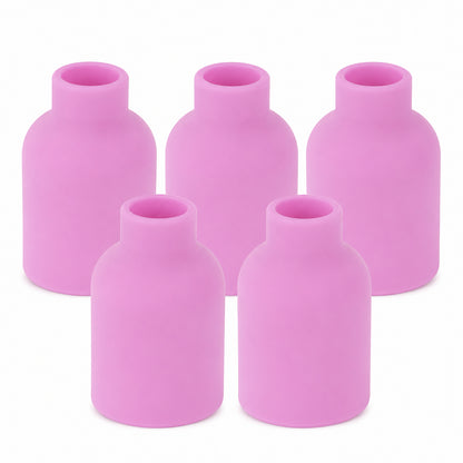 Buse céramique Lens #8 pour torche TIG SR-9/20 - L 48mm - ø 12,8mm - Lot de 5 pièces