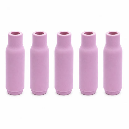 Buse céramique standard #5 pour torche TIG SR-17/18/26 - L 47mm - ø 8mm - Lot de 5 pièces