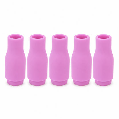 Buse céramique standard #5 pour torche TIG SR-9/20 - L 30mm - ø 8mm - Lot de 5 pièces