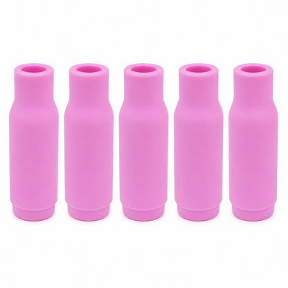 Buse céramique standard #6 pour torche TIG SR-17/18/26 - L 47mm - ø 9,5mm - Lot de 5 pièces