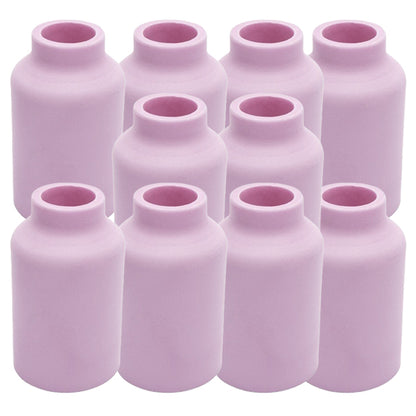Buse céramique Lens #7 pour torche TIG SR-17/18/26 - L 42mm - ø 11mm - Lot de 10 pièces - Le Comptoir du Soudeur
