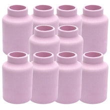 Buse céramique Lens #10 pour torche TIG SR-9/20 - L 48mm - ø 16mm - Lot de 10 pièces - Le Comptoir du Soudeur