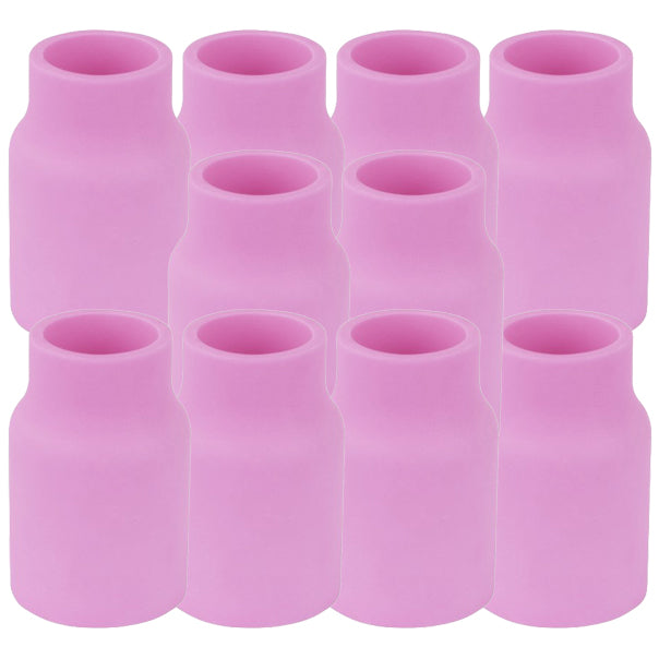 Buse céramique Lens #12 pour torche TIG SR-9/20 - L 48mm - ø 19mm - Lot de 10 pièces - Le Comptoir du Soudeur
