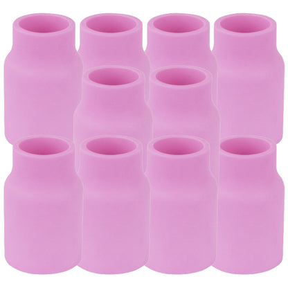 Buse céramique Lens #12 pour torche TIG SR-9/20 - L 48mm - ø 19mm - Lot de 10 pièces - Le Comptoir du Soudeur