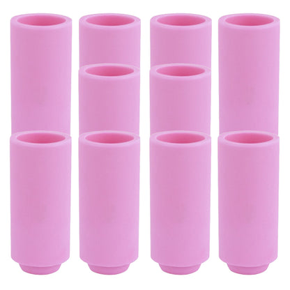 Buse céramique standard #10 pour torche TIG SR-17/18/26 - L 47mm - ø 16mm - Lot de 10 pièces - Le Comptoir du Soudeur