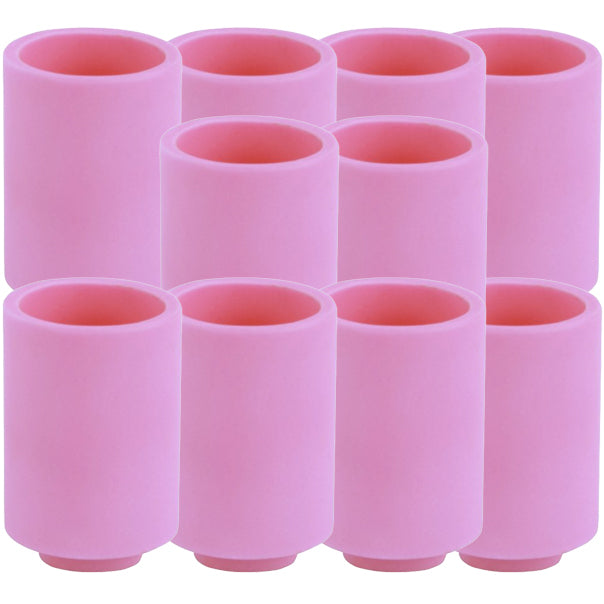 Buse céramique standard #10 pour torche TIG SR-9/20 - L 30mm - ø 16mm - Lot de 10 pièces - Le Comptoir du Soudeur