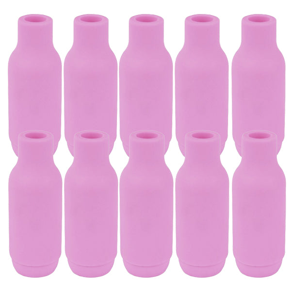 Buse céramique standard #4 pour torche TIG SR-17/18/26 - L 47mm - ø 6,3mm - Lot de 10 pièces - Le Comptoir du Soudeur