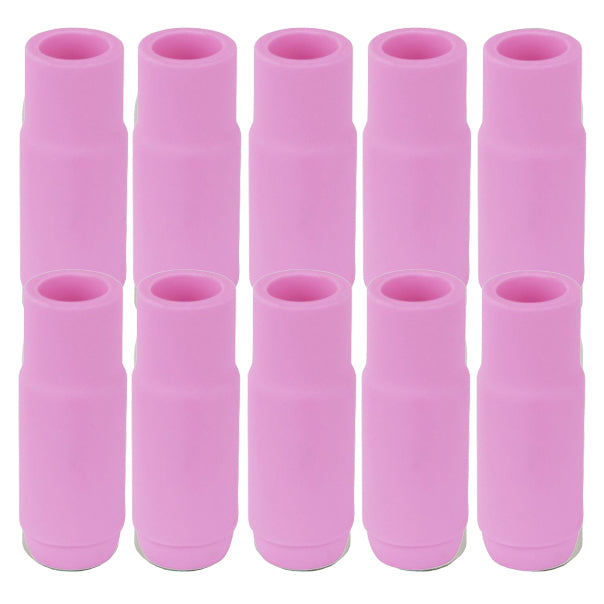 Buse céramique standard #7 pour torche TIG SR-17/18/26 - L 47mm - ø 11mm - Lot de 10 pièces - Le Comptoir du Soudeur