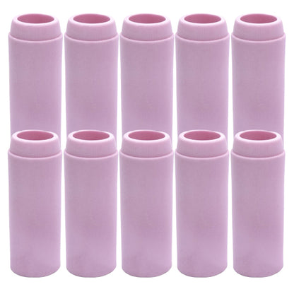 Buse céramique standard #8 pour torche TIG SR-17/18/26 - L 47mm - ø 12,8mm - Lot de 10 pièces - Le Comptoir du Soudeur