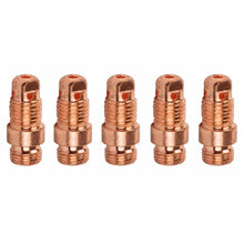 Corps de pince porte électrode pour torche TIG SR-17/18/26 - L 25mm - ø 1mm - Lot de 5 pièces