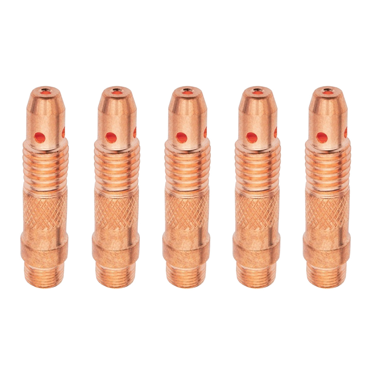 Corps de pince porte électrode pour torche TIG SR-17/18/26 - L 47mm - ø 2mm - Lot de 5 pièces