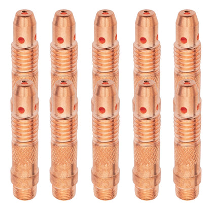 Corps de pince porte électrode pour torche TIG SR-17/18/26 - L 47mm - ø 3,2mm - Lot de 10 pièces - Le Comptoir du Soudeur