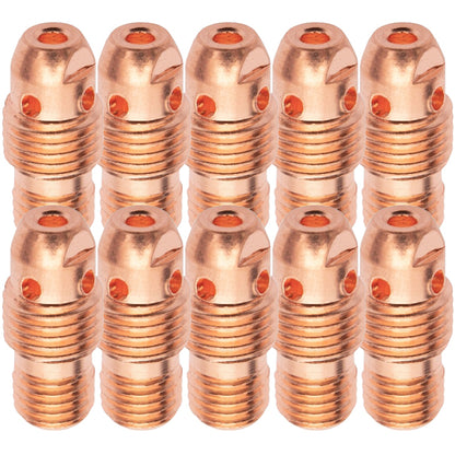 Corps de pince porte électrode pour torche TIG SR-9/20 - L 21mm - ø 3,2mm - Lot de 10 pièces - Le Comptoir du Soudeur