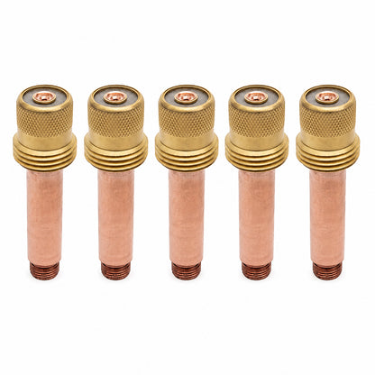 Diffuseur de gaz Lens pour torche TIG SR-17/18/26 - L 50mm - ø 1,6mm - Lot de 5 pièces
