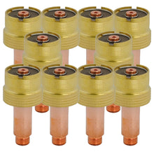 Diffuseur de gaz Lens pour torche TIG SR-17/18/26 - L 50mm - ø 2,4mm - Lot de 10 pièces - Le Comptoir du Soudeur