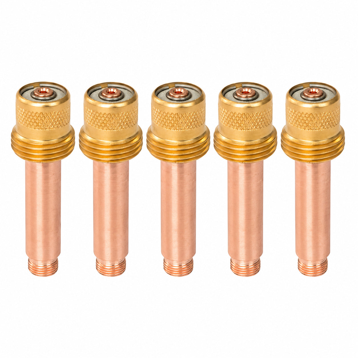 Diffuseur de gaz Lens pour torche TIG SR-17/18/26 - L 50mm - ø 2mm - Lot de 5 pièces