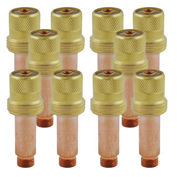 Diffuseur de gaz Lens pour torche TIG SR-17/18/26 - L 50mm - ø 4mm - Lot de 10 pièces - Le Comptoir du Soudeur