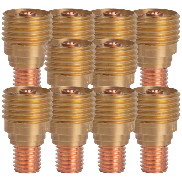 Diffuseur de gaz Lens pour torche TIG SR-9/20 - L 22mm - ø 2mm - Lot de 10 pièces - Le Comptoir du Soudeur