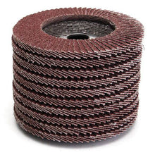 Disque abrasif à lamelles Ø125 mm - Lot de 10 pièces