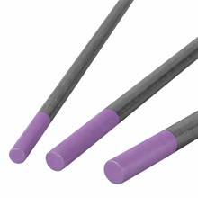 Électrodes tungstène WX3 175 mm - Lot de 10 pièces (Violette) - Le Comptoir du Soudeur