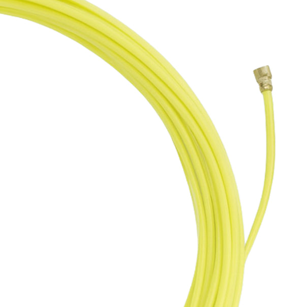 Gaine jaune en téflon pour torches MIG - fil ø 1,4/1,6 mm