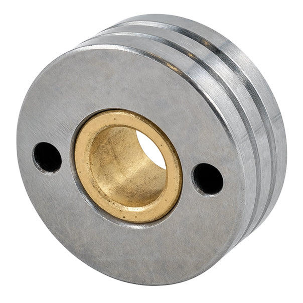 Galet acier 30x10x12 mm (Gorge en V) - Le Comptoir du Soudeur