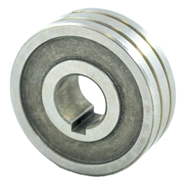 Galet aluminium 30x10x10 mm (Gorge en U) - Le Comptoir du Soudeur